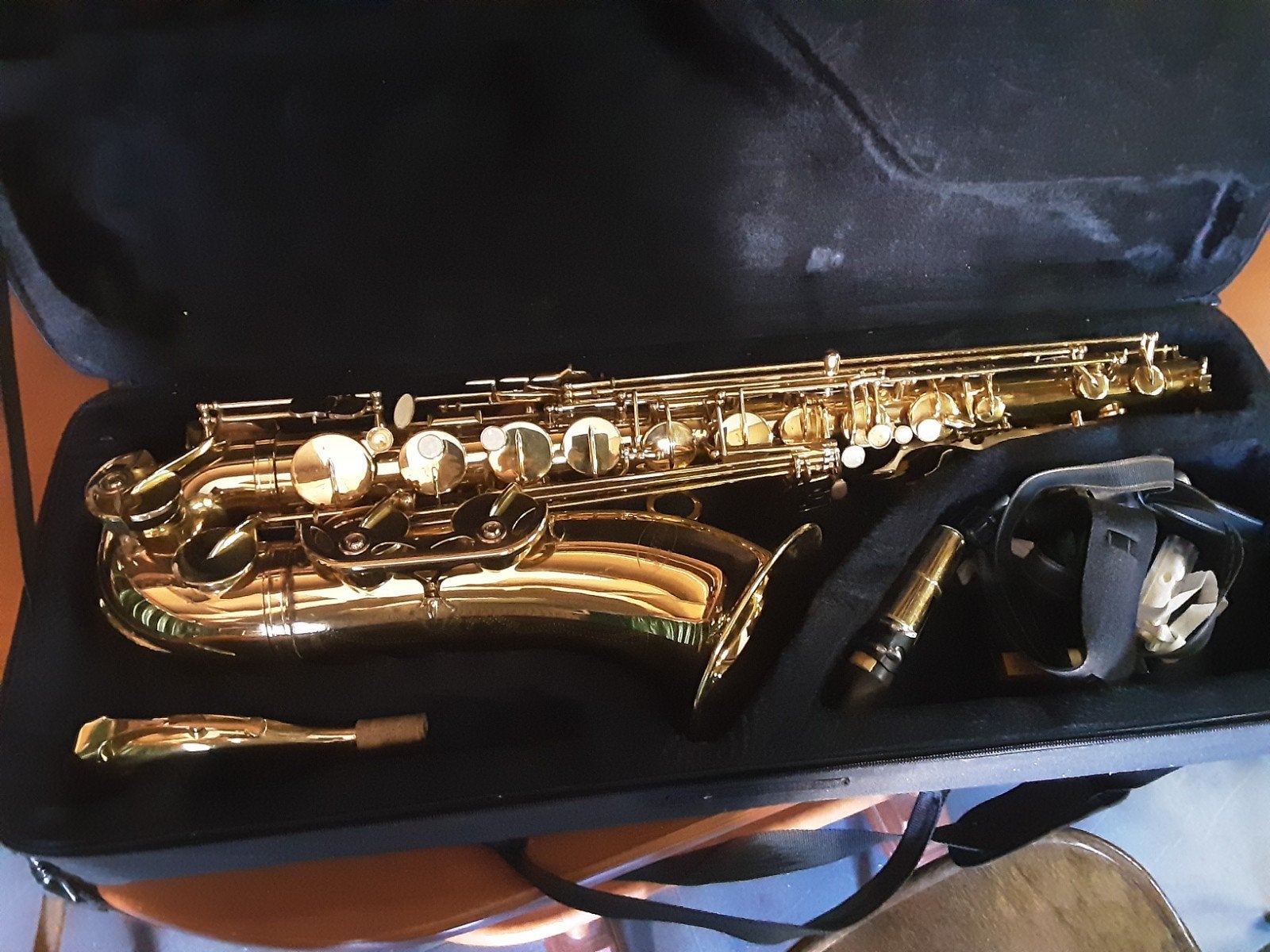 Tenor Saxofoon met Koffer - Zo goed als nieuwmerk.jupiter, Ophalen, Zo goed als nieuw, Tenor, Met koffer