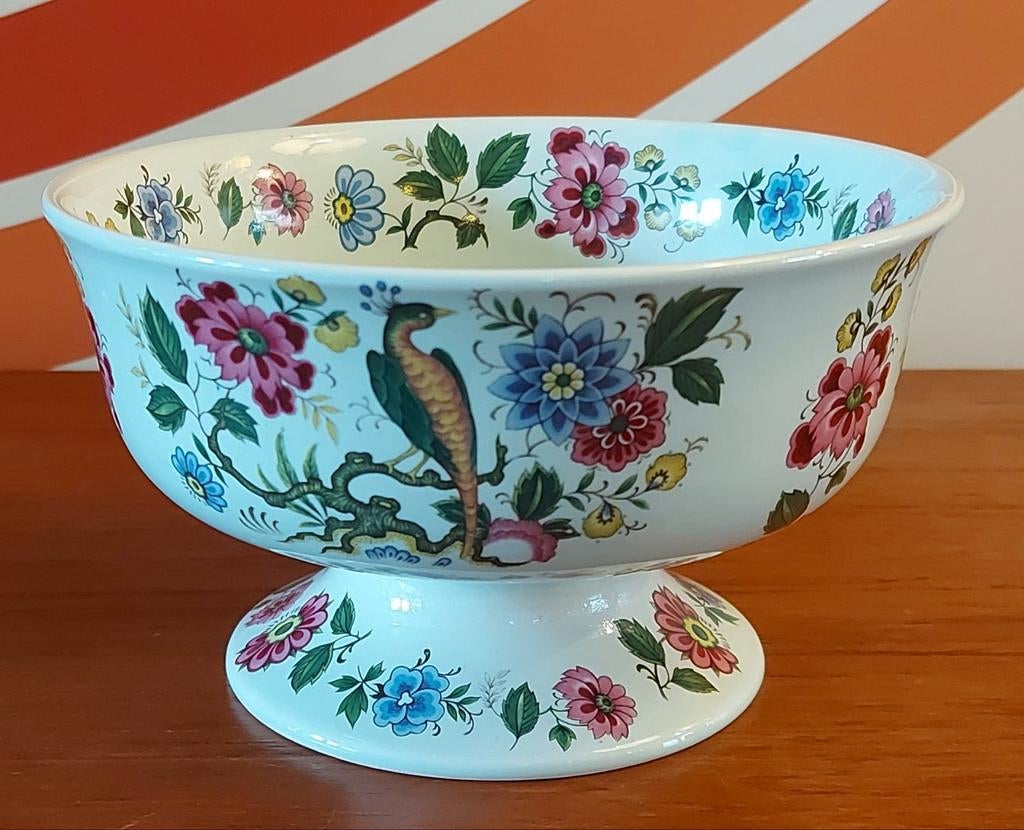 Vintage Franse porseleinen bloempotten, -, -, Rond, Binnen
