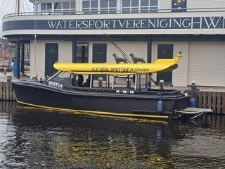 boot, Watersport en Boten, Motorboten en Motorjachten, Gebruikt, Polyester, Diesel, Binnenboordmotor, Overige typen, 1.95 meter