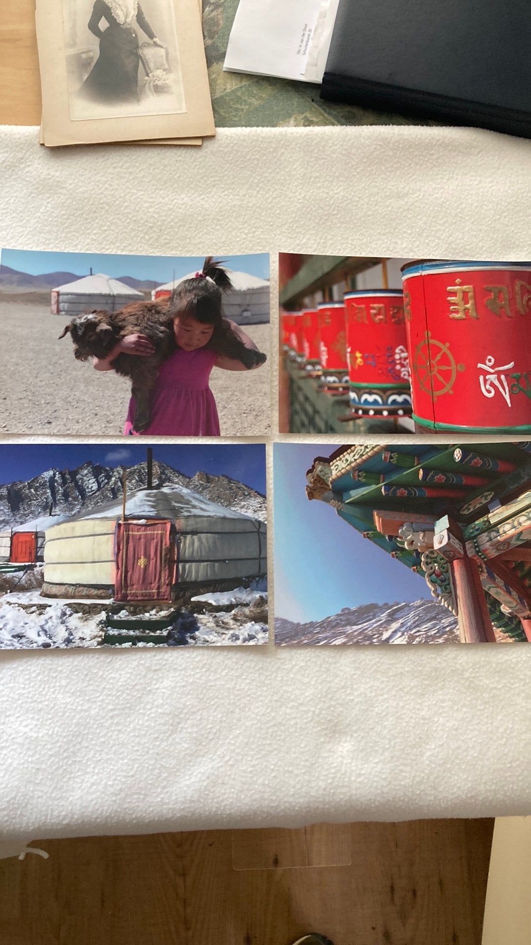 (XII). Mongolië. Kleurenfoto’s. 21 x 15 cm., Antiek en Kunst, Verzenden, Foto