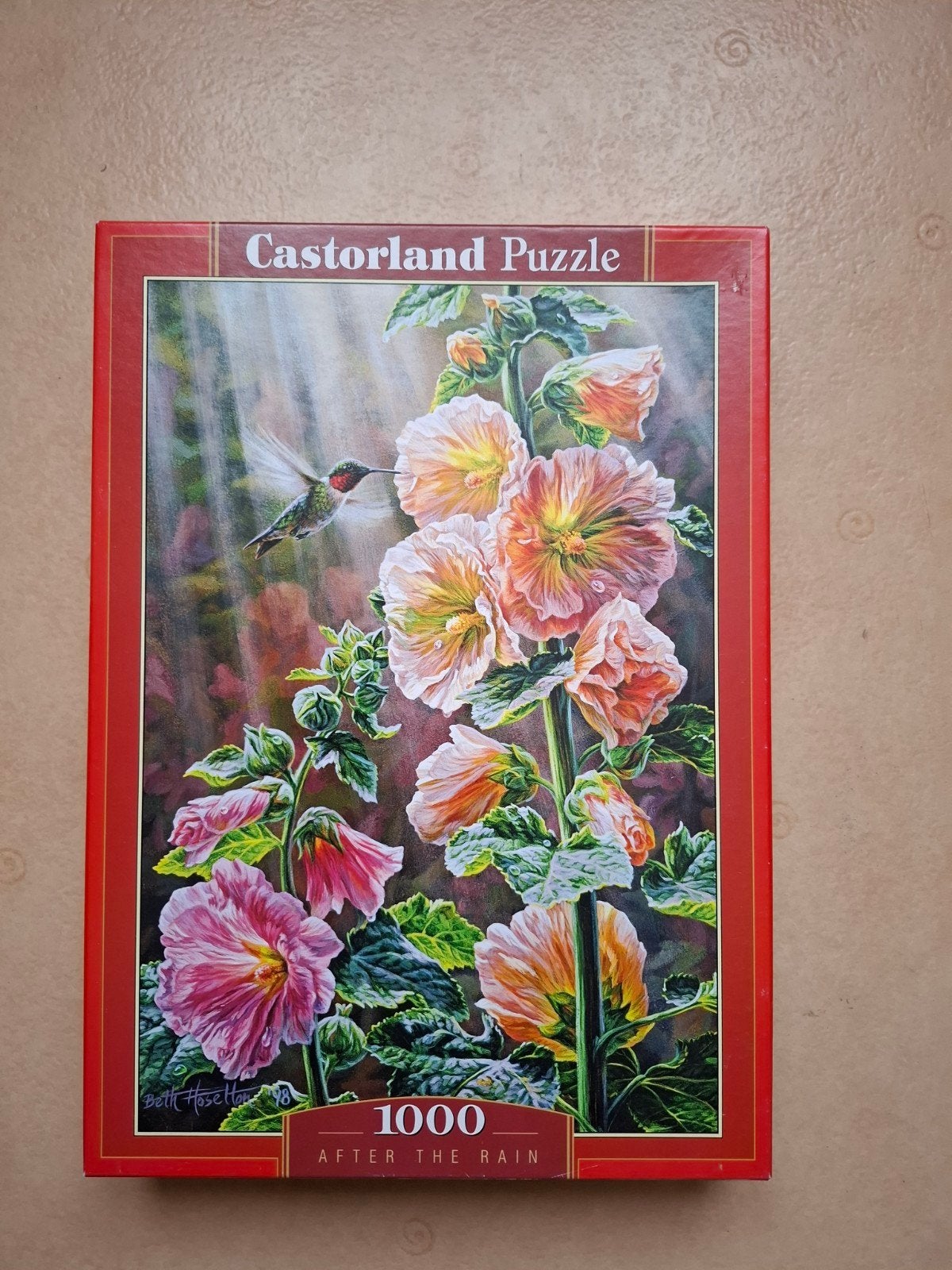 Castorland Legpuzzel 1000 stukjes - After the Rain, Ophalen, 500 t/m 1500 stukjes, Zo goed als nieuw, Legpuzzel