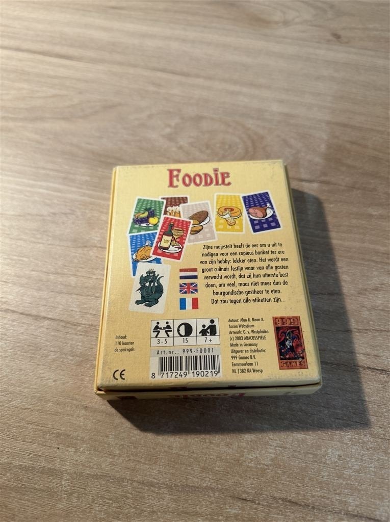 foodie - 999 games - s6424, Verzenden, Zo goed als nieuw