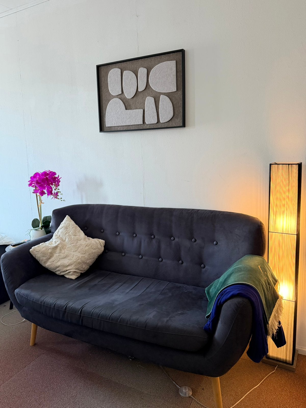 Klassieke en elegante tweepersoonsbank, Ophalen, Gebruikt, 150 tot 200 cm, Tweepersoons