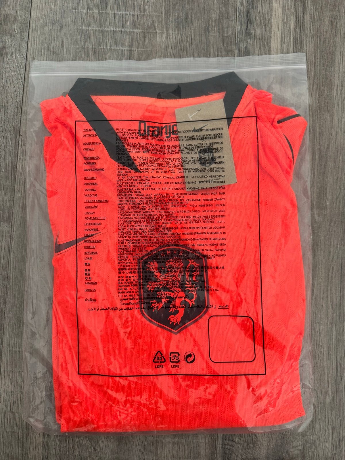 Oranje Nike KNVB Voetbalshirt - Nieuw met labels, Ophalen of Verzenden, Nieuw, Maat 56/58 (XL), Oranje