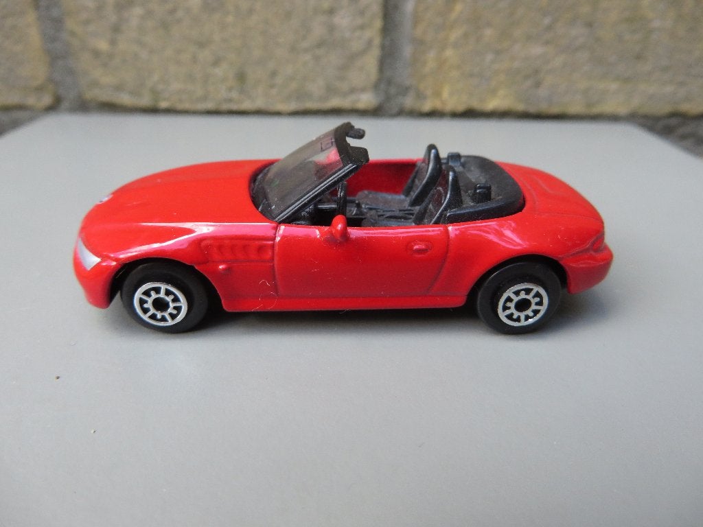 Welly BMW Z3 ROADSTER rood, Ophalen of Verzenden, Zo goed als nieuw, Auto