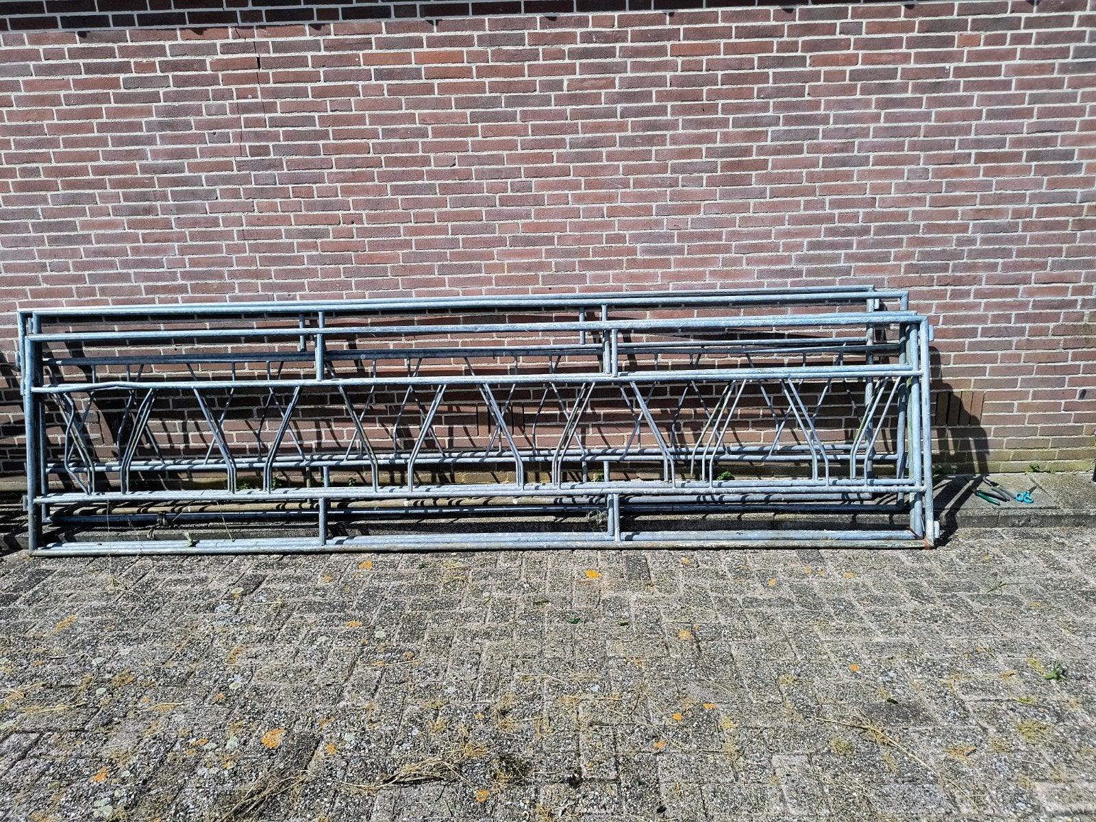 4x gegalvaniseerde landhekken hek of weidepoort, vanghekken, Meerdere dieren, Overige soorten