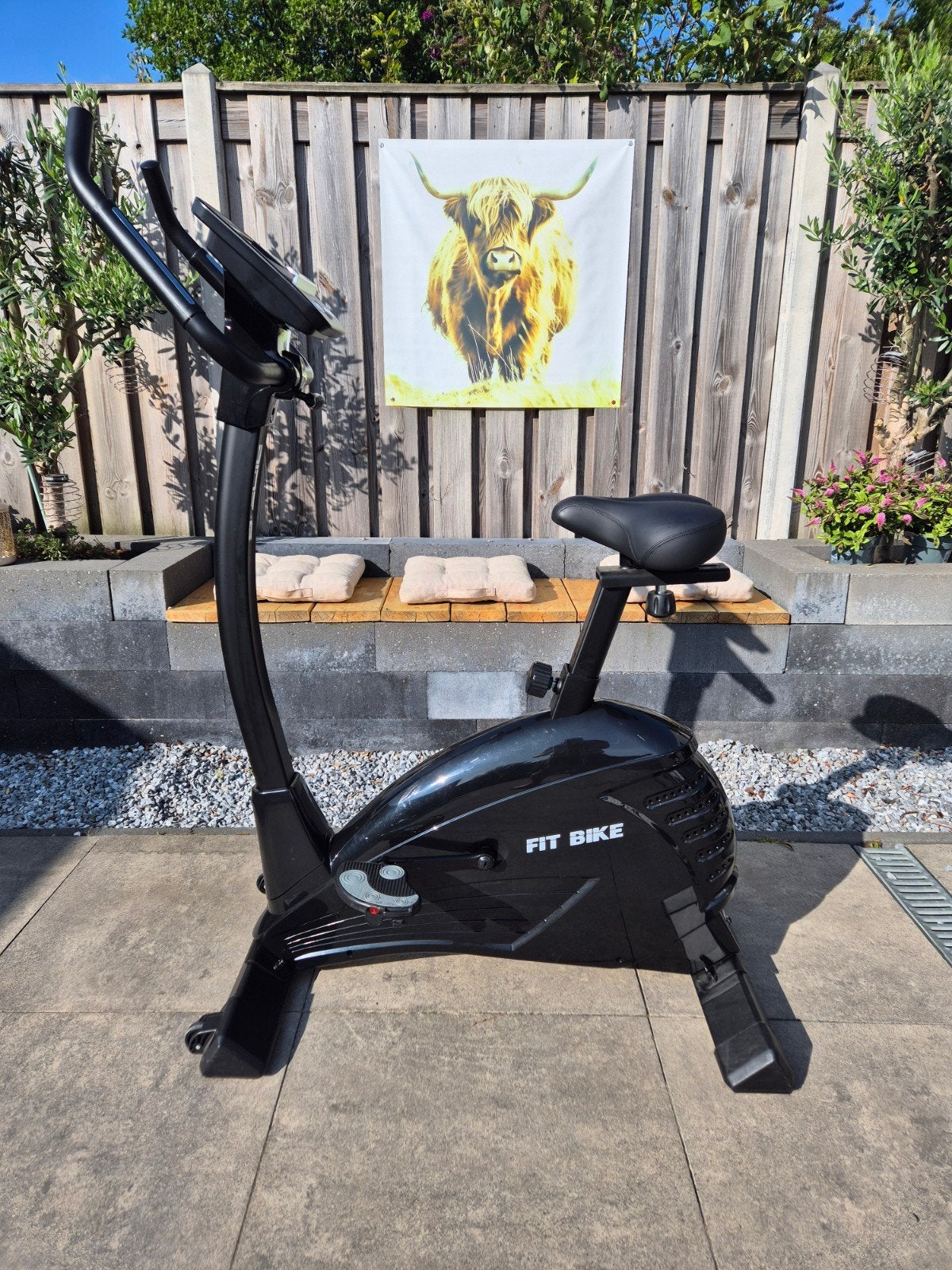fitbike Ride5 hometrainer, Ophalen, Zo goed als nieuw, Buik, Hometrainer