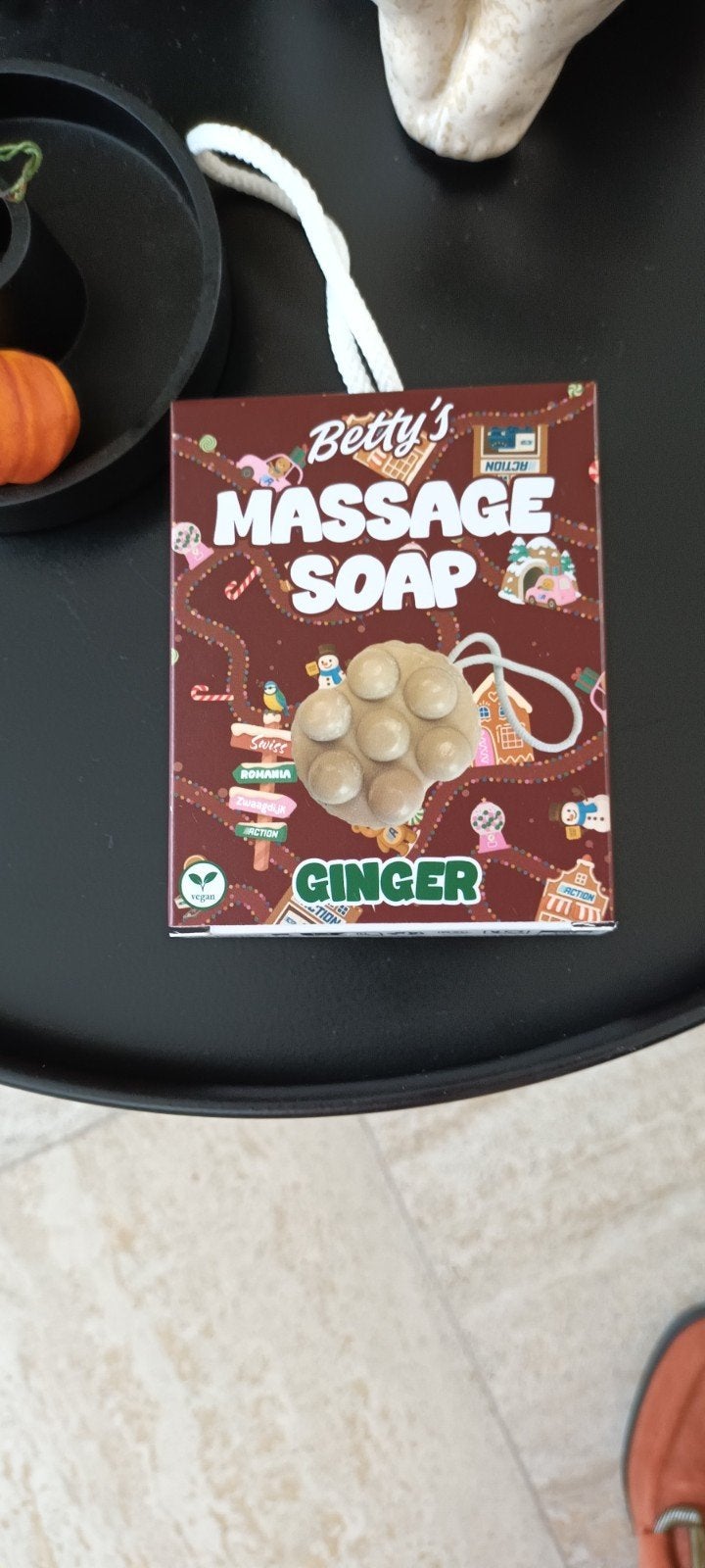 massage zeep met koord om op te hangen, Ophalen of Verzenden, Nieuw, Gehele gezicht