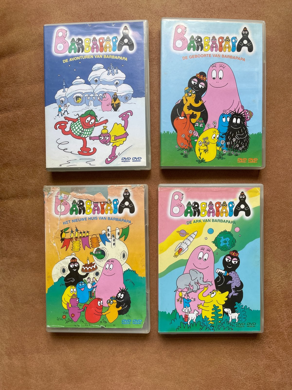 Barbapapa DVD Boxset - 4 klassieke avonturen, Gebruikt, Verzenden, Alle leeftijden, Boxset