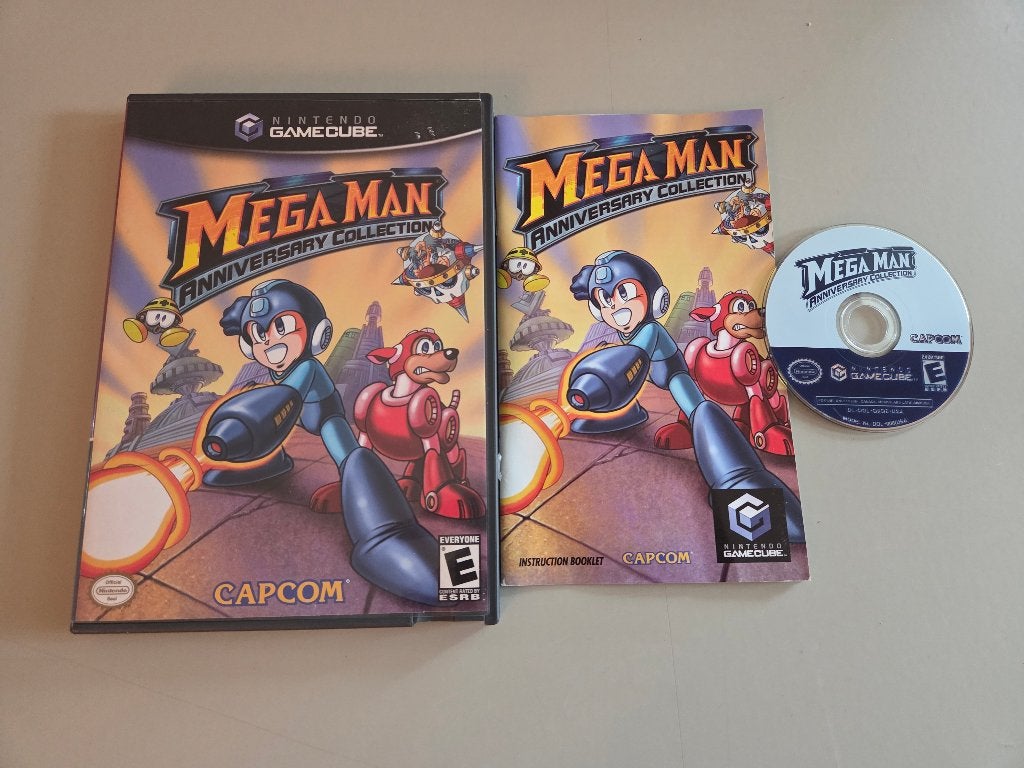 Mega Man Anniversary (NTSC, compleet), Avontuur en Actie, Ophalen of Verzenden, Zo goed als nieuw, 3 spelers of meer