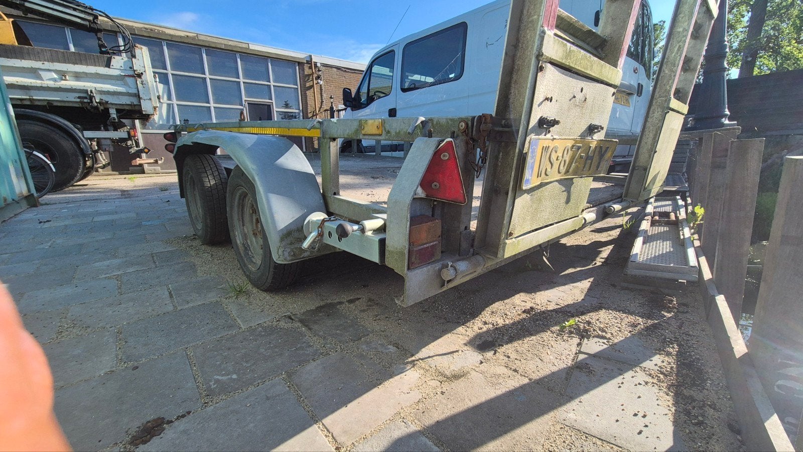 Ifor Williams machinetransporter aanhanger - 3500 kg, Ophalen of Verzenden