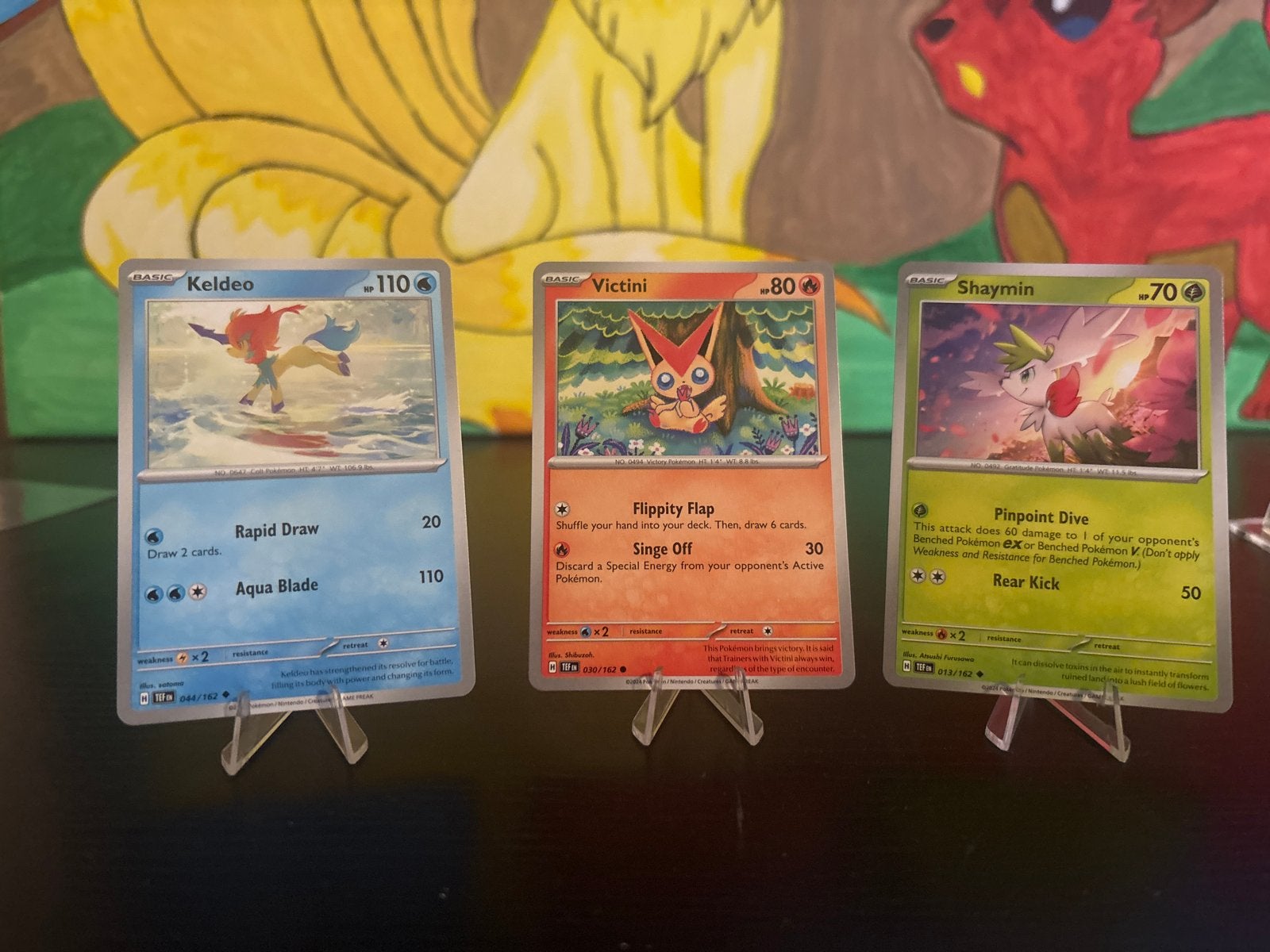 Temporal Force kaarten: Keldeo, Victini, Shaymin, Ophalen of Verzenden, Zo goed als nieuw, Meerdere kaarten