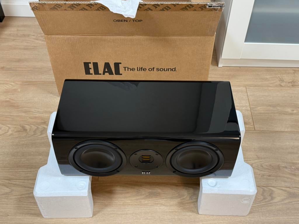 ELAC Solano CC 281 centerluidspreker, Audio, Tv en Foto, Luidsprekers, Zo goed als nieuw, Center speaker, 120 watt of meer, Overige merken