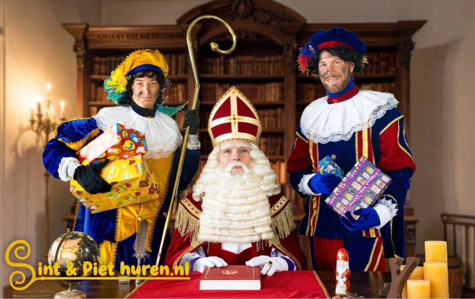 Huisbezoek sinterklaas omgeving Zwolle, Ophalen, Nieuw