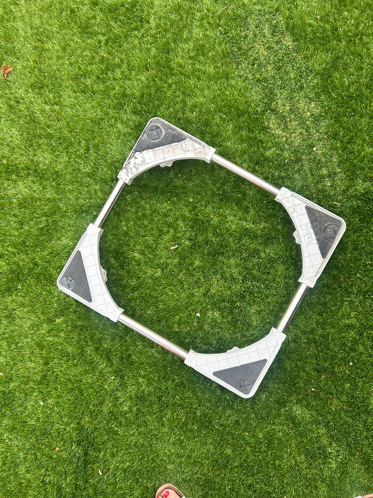 Verstelbaar onderstel / verhoger voor wasmachine of droger, Ophalen, Zo goed als nieuw, Minder dan 80 cm