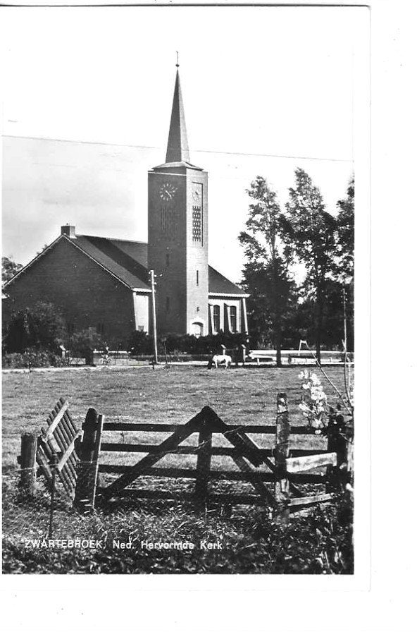 Zwartebroek, Ophalen of Verzenden, 1960 tot 1980, Ongelopen, Gelderland