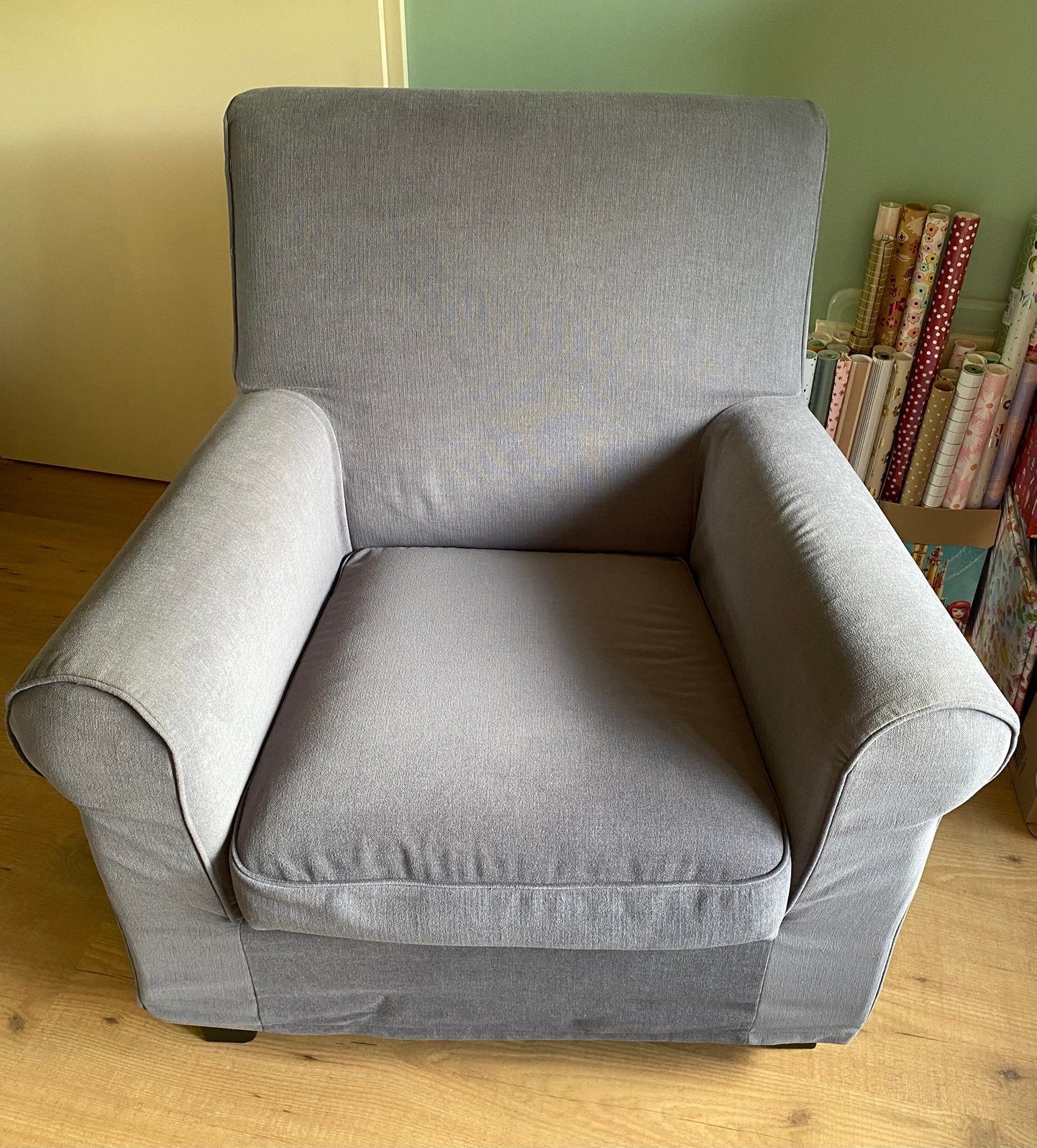IKEA Grönlid fauteuil - Zo goed als nieuw, Ophalen, Zo goed als nieuw, Stof, 75 tot 100 cm