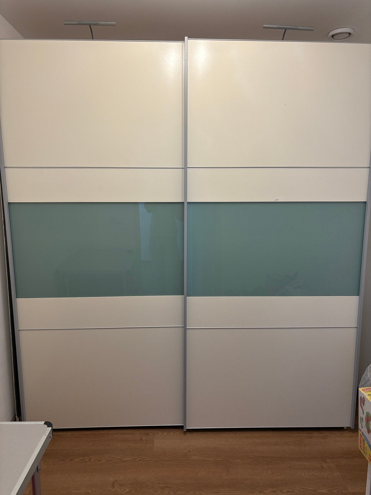 Kleidingkast met schuifdeuren, Ophalen, Gebruikt, 200 cm of meer, 150 tot 200 cm