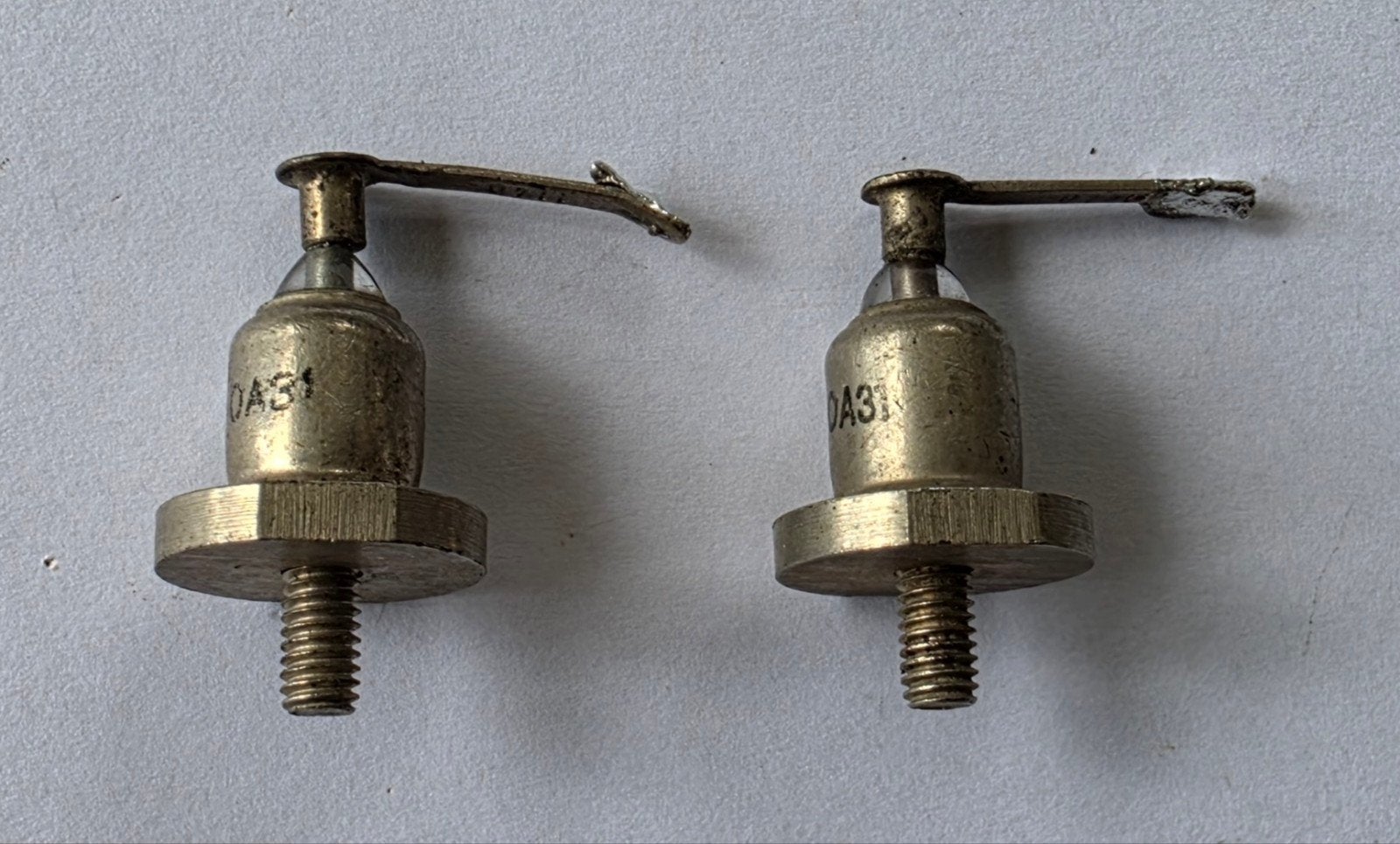 2x OA31 Vintage Germanium Diodes (Gelijkrichter)-Set, Ophalen of Verzenden, Gebruikt