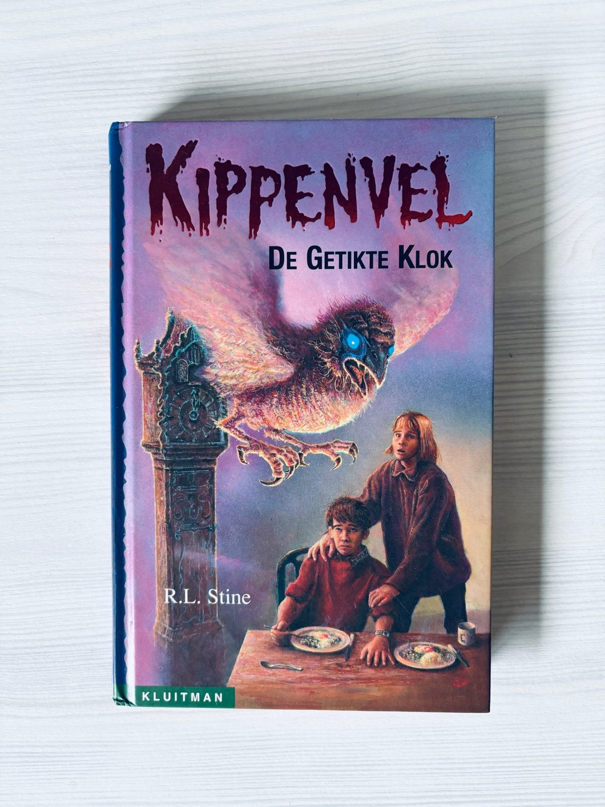 Kippenvel: De Getikte Klok - R.L. Stine, Ophalen, Zo goed als nieuw, Wereld overig
