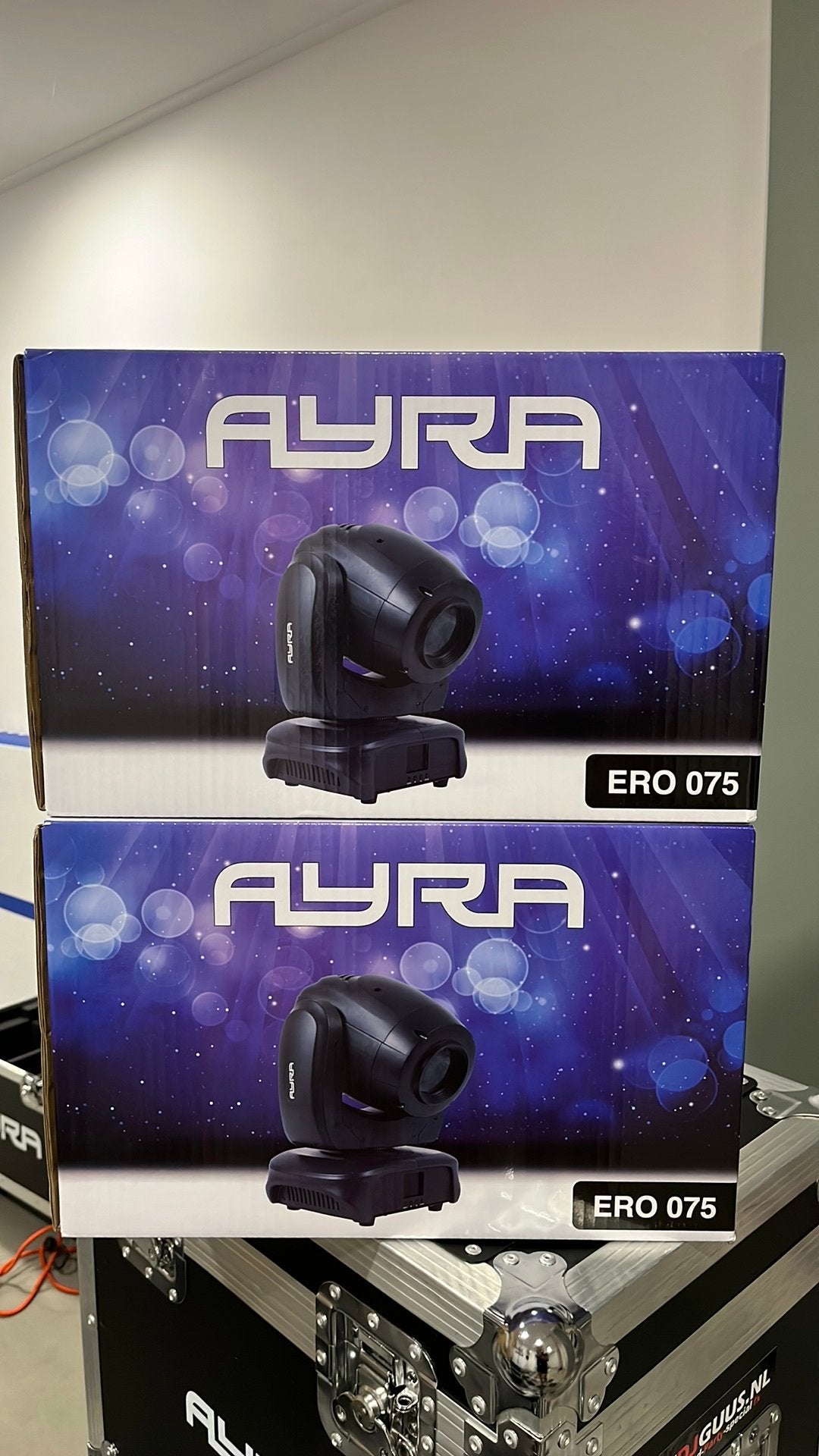 Ayra movingheads Ero075 2 stuks nieuw in doos, Ophalen of Verzenden, Nieuw, Licht