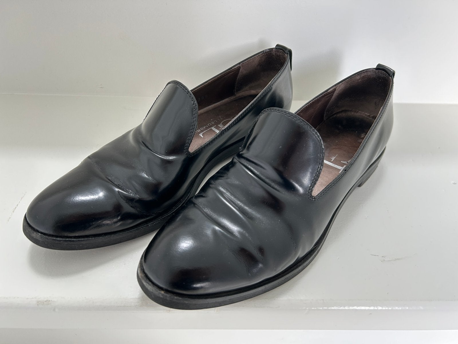 AGL loafers, maat 39,5, zwart, Ophalen of Verzenden, Gedragen, Zwart, Instappers