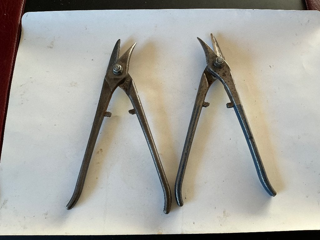 2 plaatscharen links en rechts om, Antiek en Kunst, Antiek | Gereedschap en Instrumenten, Ophalen of Verzenden
