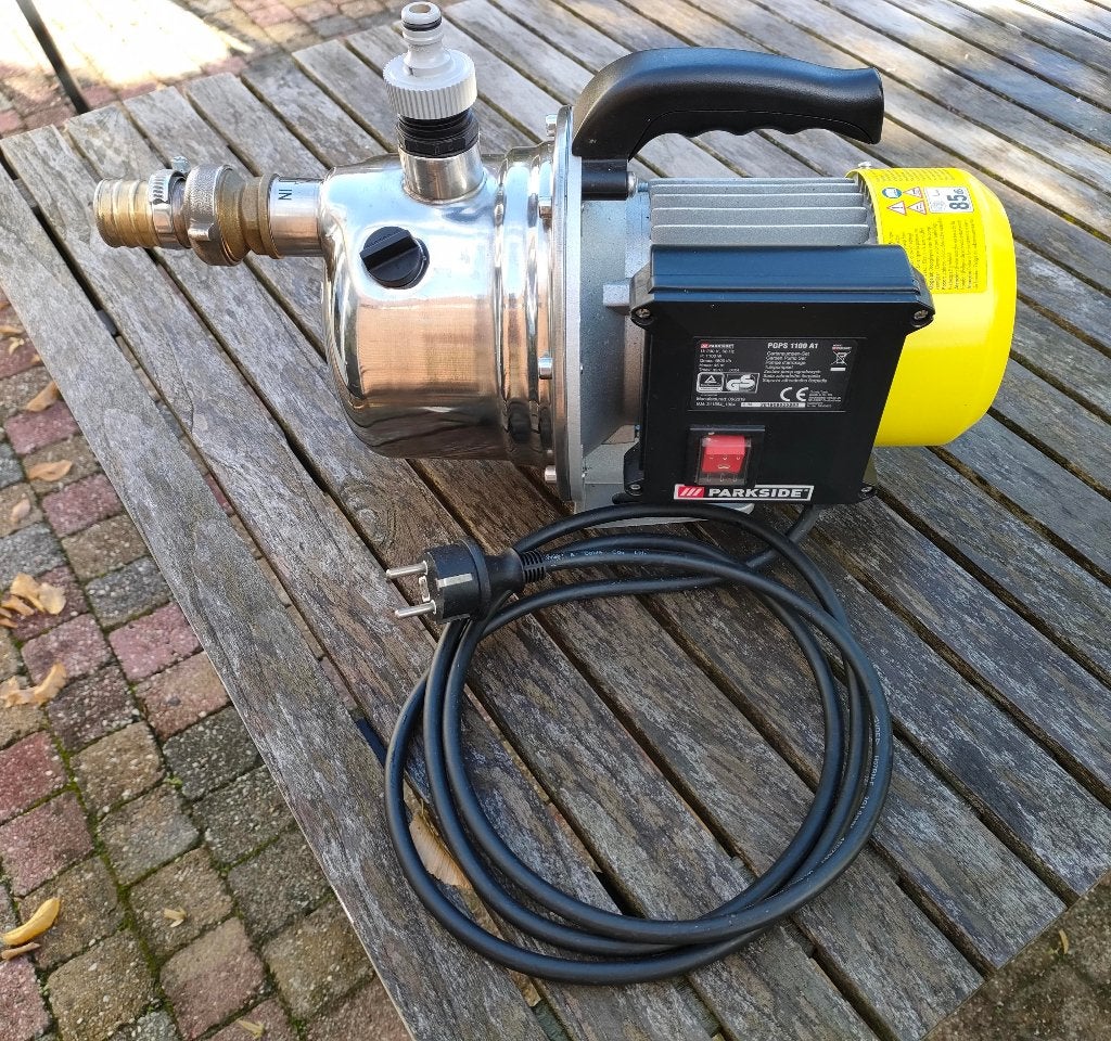 Waterpomp voor beregening, Tuin en Terras, Ophalen, Zo goed als nieuw, Elektrisch, Beregeningspomp