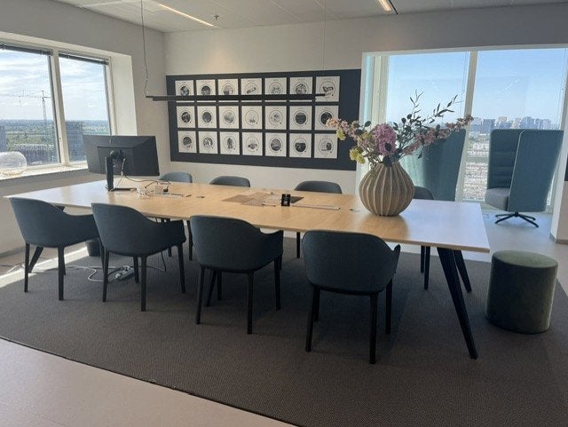 Lange vergadertafel, Vergader- of Presentatieruimte, Ophalen, Gebruikt, Tafel