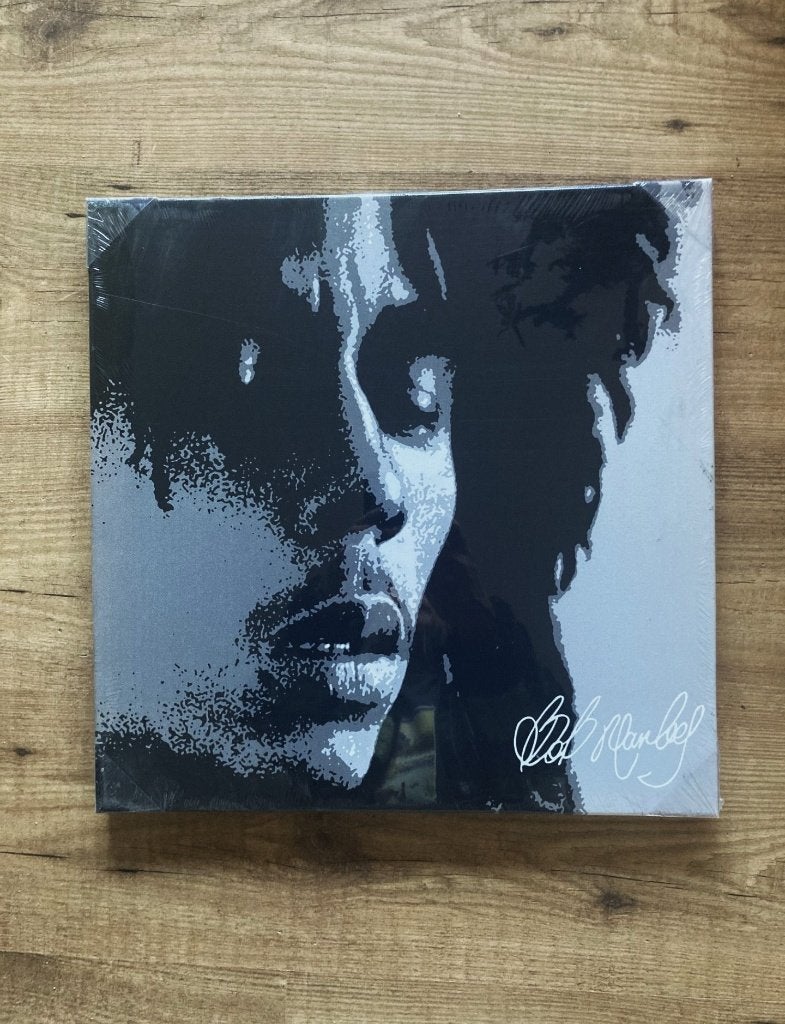 Canvas Bob Marley 43x43cm, Meerkleurig, Textiel, Nieuw, Ophalen of Verzenden