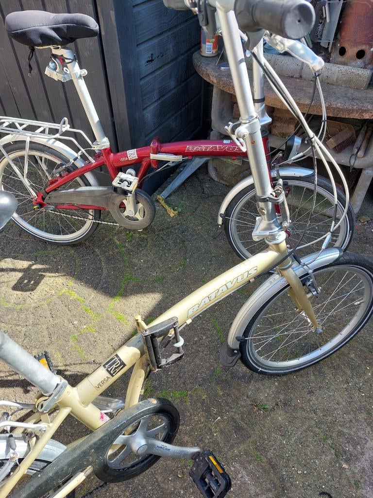 2 Batavus vouwfietsen - Ideaal voor onderweg!, 20 inch of meer, Gebruikt, Batavus, Ophalen of Verzenden