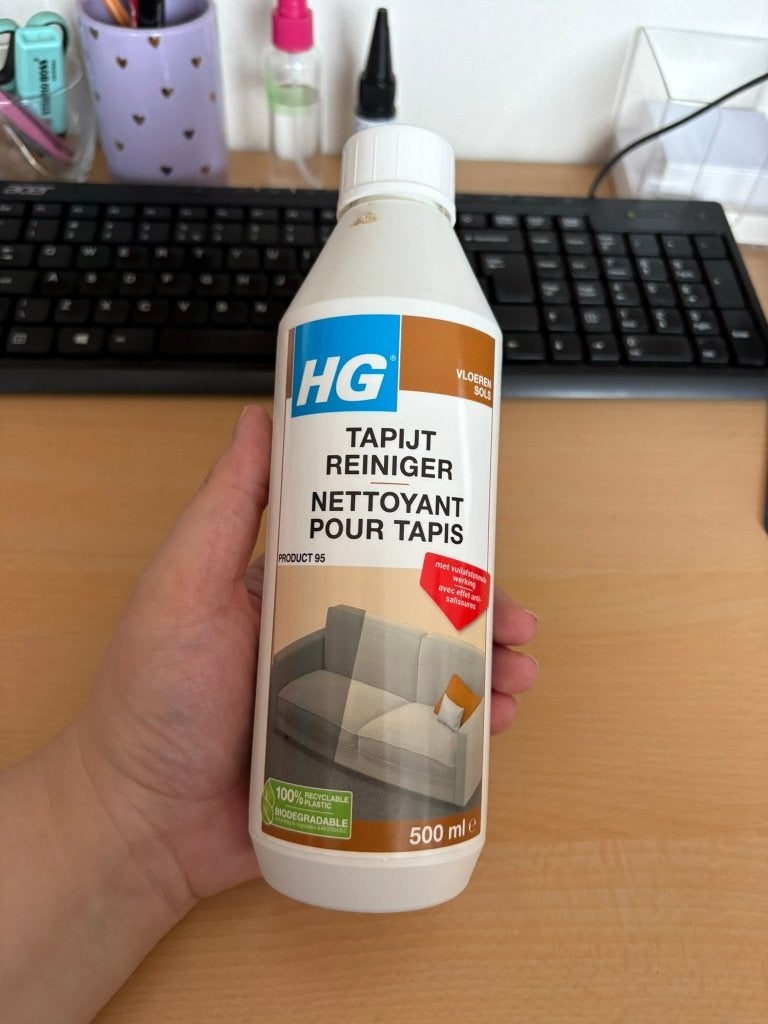 HG tapijtreiniger 500 ml – nieuw, Huis en Inrichting, Schoonmaakartikelen, Ophalen of Verzenden, Schoonmaakmiddel