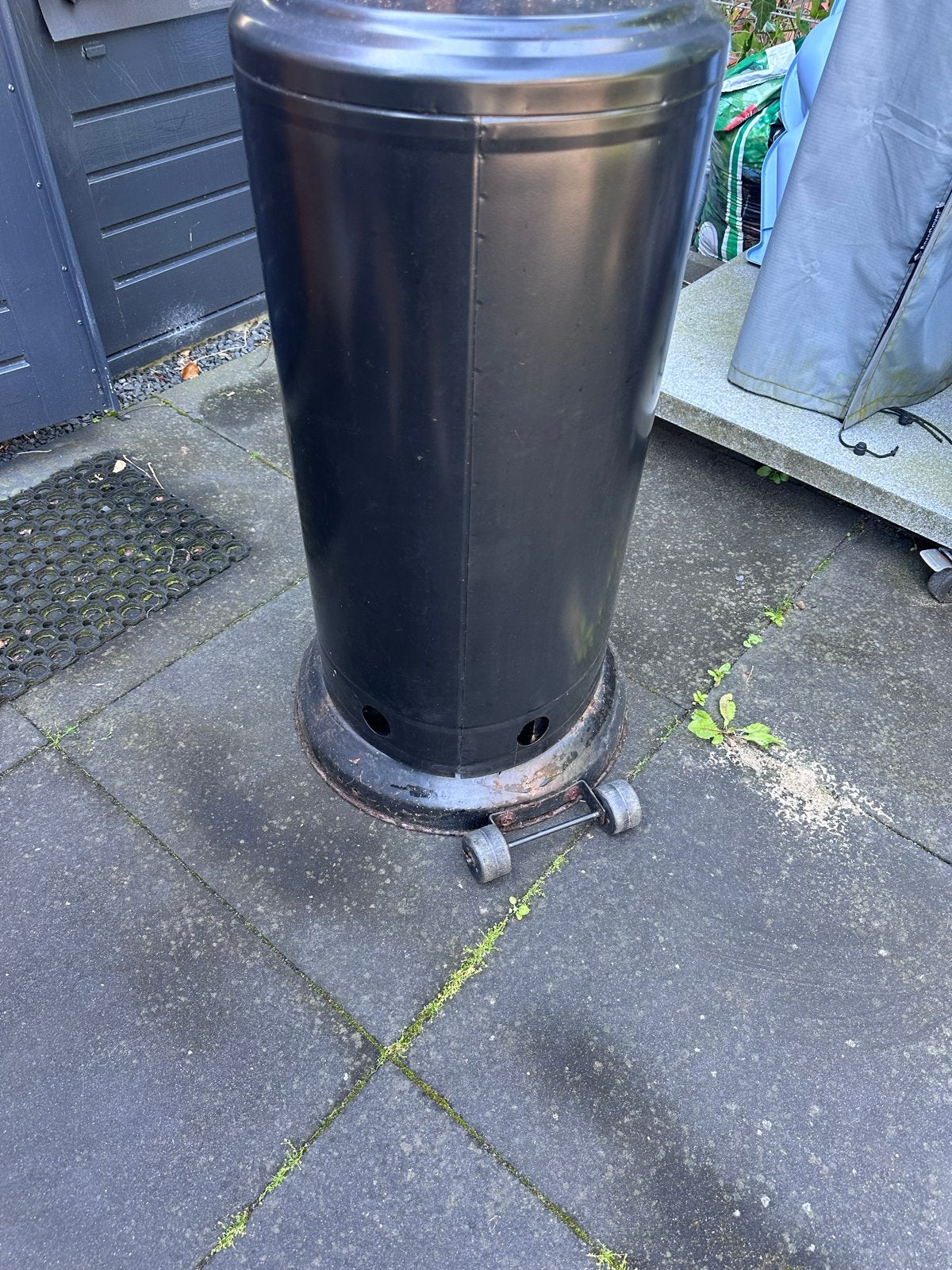 Eurom THG 14000 Terrasheater op Gas - Gebruikt, Tuin en Terras, Terrasverwarmers, Ophalen, Gebruikt, Gas, Vloer