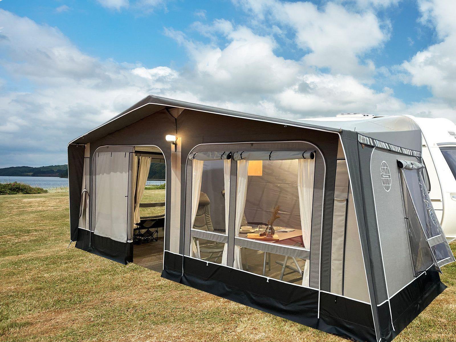 Isabella Nordic 300 A915/G16 voortent - Zeer nette staat, Caravans en Kamperen, Ophalen, Zo goed als nieuw