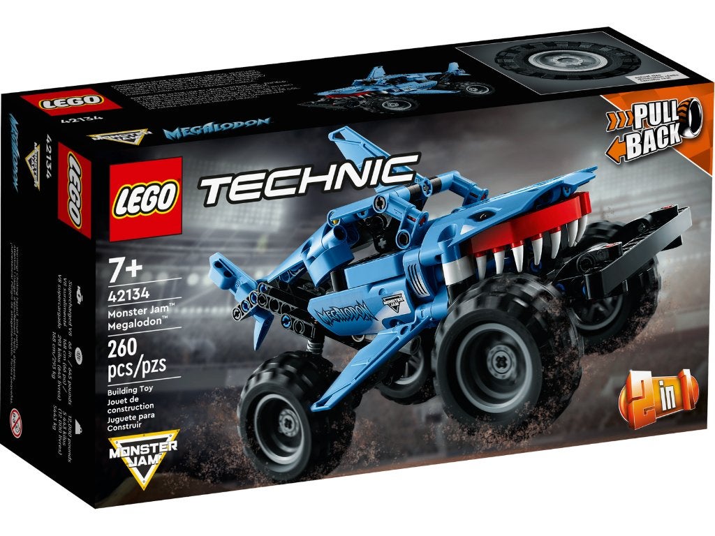 Lego Technic 42134 Monster Jam Megalodon NIEUW, Lego, Lego, Nieuw, Ophalen of Verzenden
