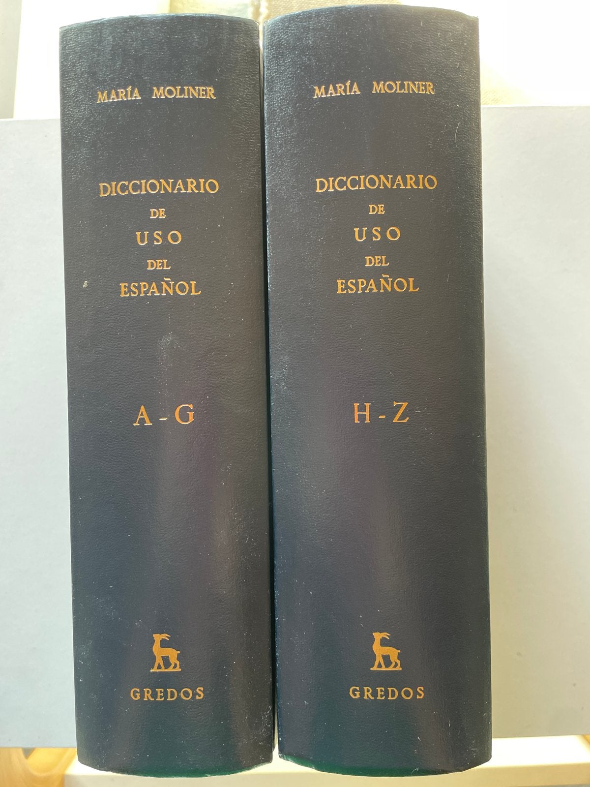 Diccionario de Uso del Español - María Moliner (2 delen), Ophalen of Verzenden, Zo goed als nieuw, Overige uitgevers, Spaans