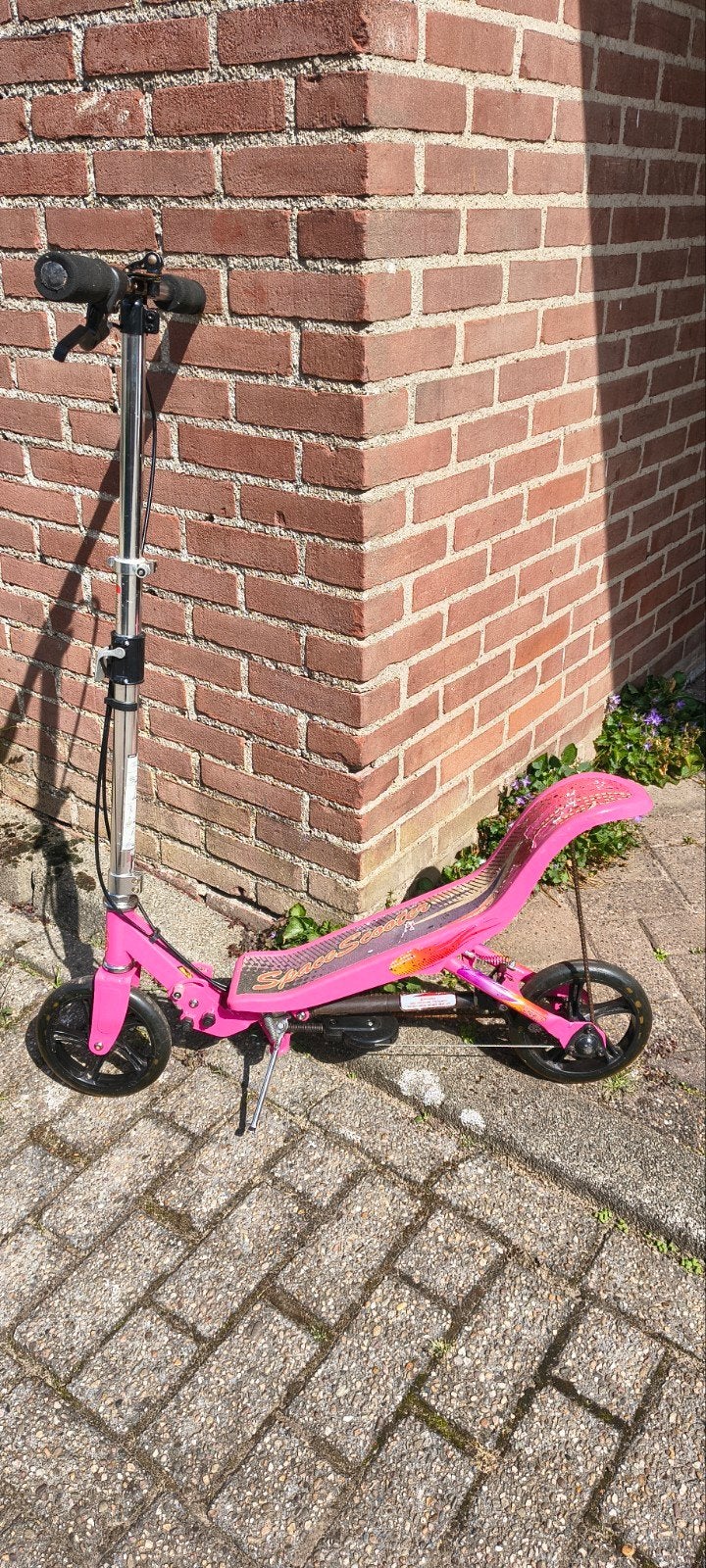 Spacescooter, roze (580), Fietsen en Brommers, Steps, Ophalen, Gebruikt, Overige typen, Spacescooter