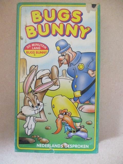 adv10943 bugs bunny videoband, Ophalen, Looney Tunes, Gebruikt, Overige typen