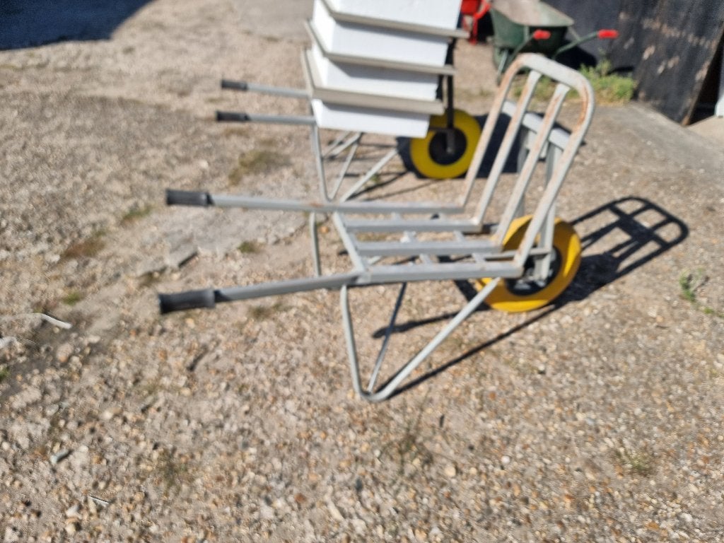 4 x steenwagen met harde band gaan niet lek, Ophalen, Gebruikt, Handmatig, Onbekend
