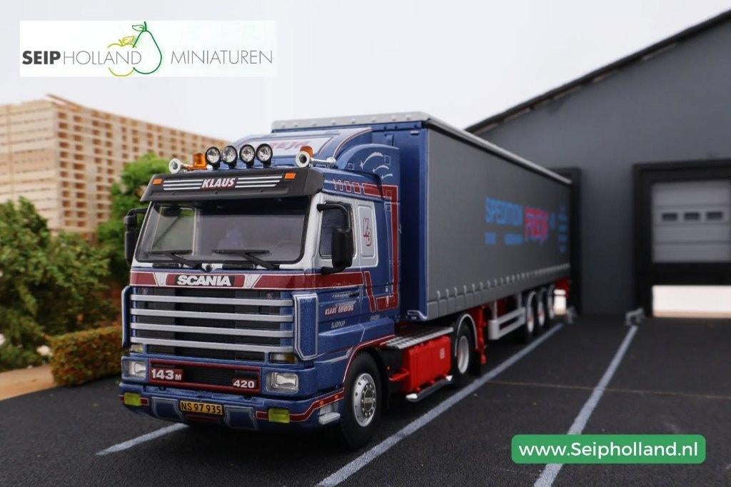 WSI Klaus Bonding Scania 143 streamline 01 4828, Info@seipholland.nl, Nieuw, Ophalen of Verzenden, Bus of Vrachtwagen