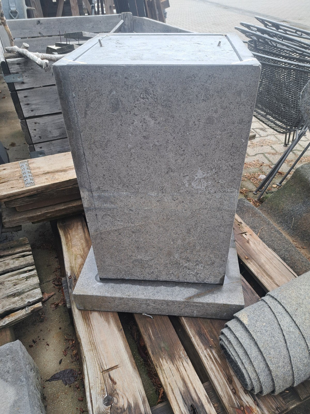 Hardsteen zuil, Ophalen, Steen, Gebruikt, Minder dan 60 cm