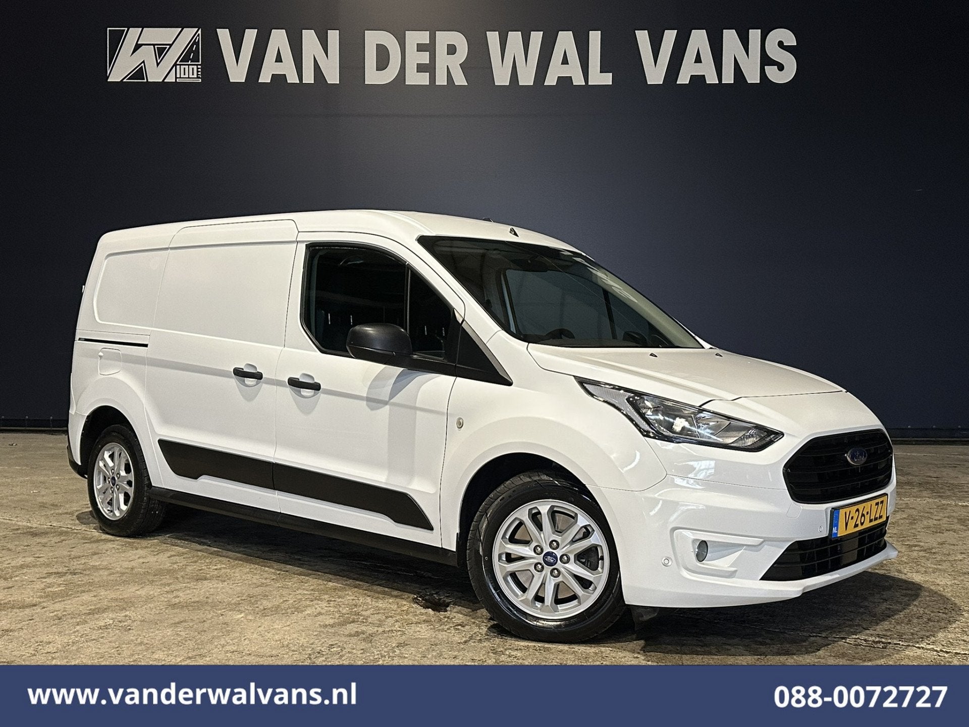 Ford Transit Connect 1.5 EcoBlue 100pk L2H1 Euro6 Airco | Ca, Voorwielaandrijving, 1350 kg, Gebruikt, Euro 6