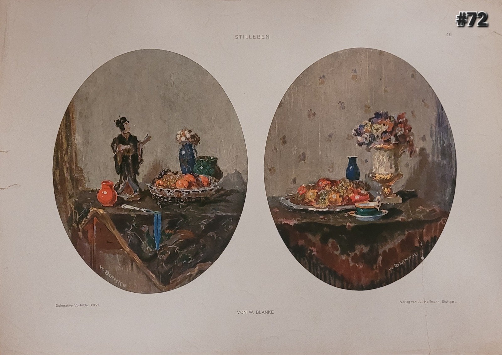 Antieke chromolitho's. vademecum der bouwvakken per stuk! #4, Antiek en Kunst, Origineel, Verzenden, Overige onderwerpen, Lithografie