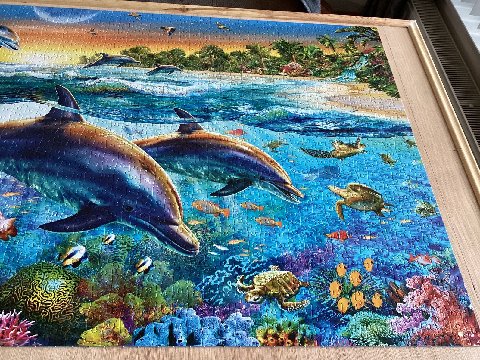 Puzzel Jumbo 1500 z.g.a.n., Ophalen of Verzenden, 500 t/m 1500 stukjes, Zo goed als nieuw, Legpuzzel