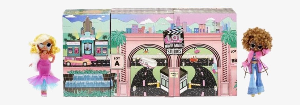 L.O.L. Surprise! Movie Magic Studios 12 poppen +doos+gratis, Ophalen of Verzenden, Zo goed als nieuw, Overige typen