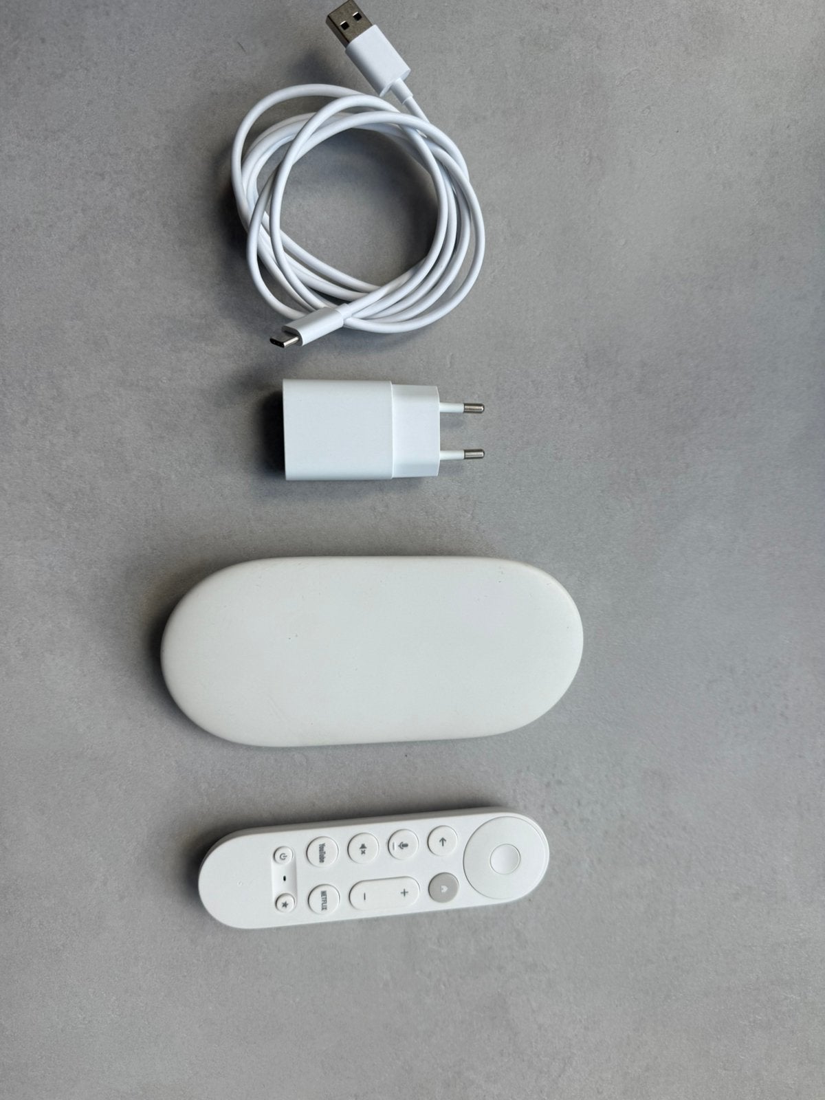 Google TV Streamer 4K compleet Chromecast, Ophalen of Verzenden, Zo goed als nieuw