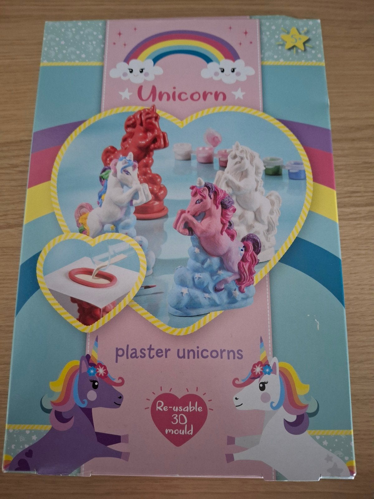 Unicorn Gipsen Beeldjes Knutselset - Totum, Ophalen of Verzenden