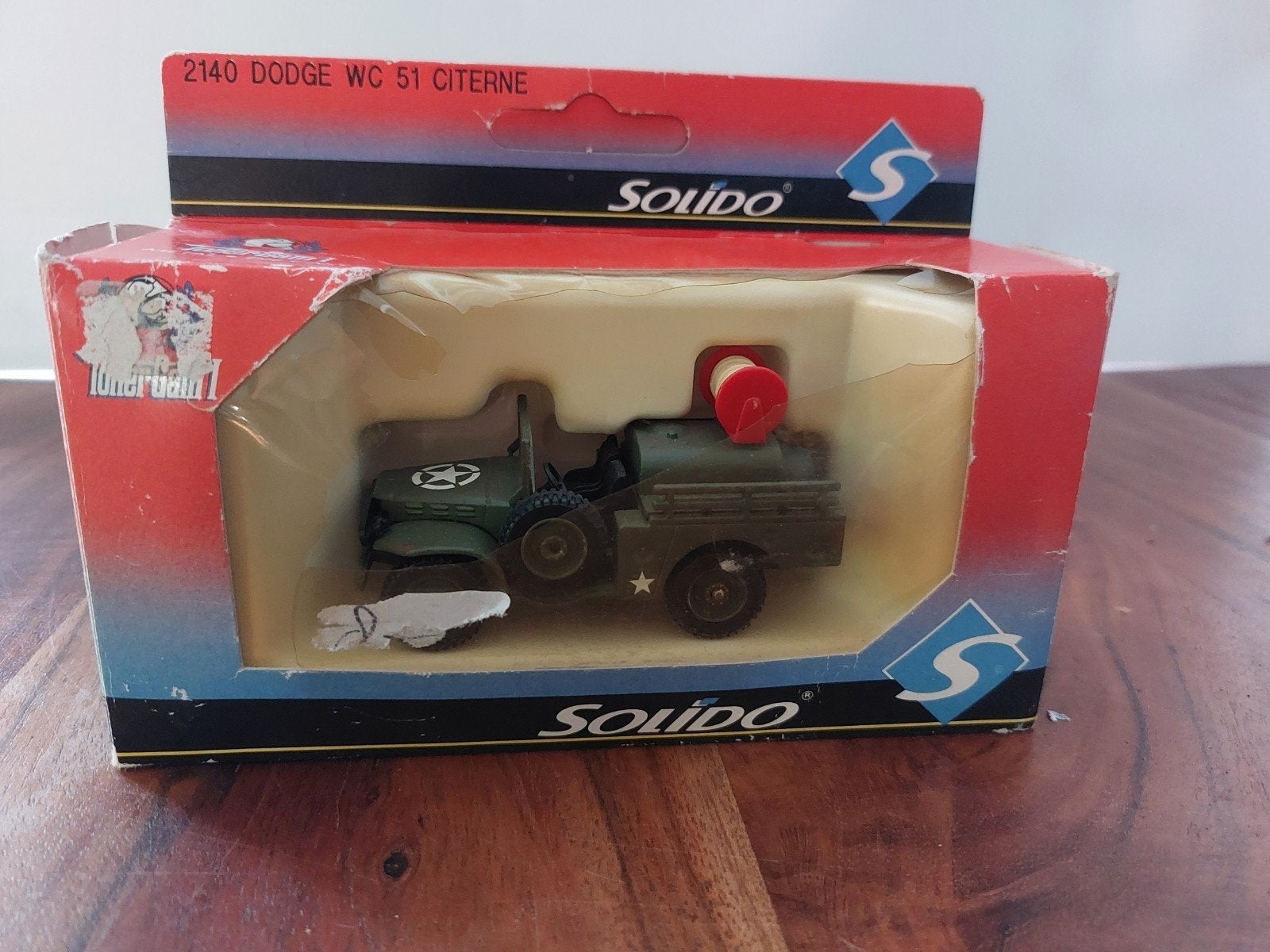 Solido 2140 Dodge WC 51 Citerne - Nieuw in doos, Ophalen of Verzenden