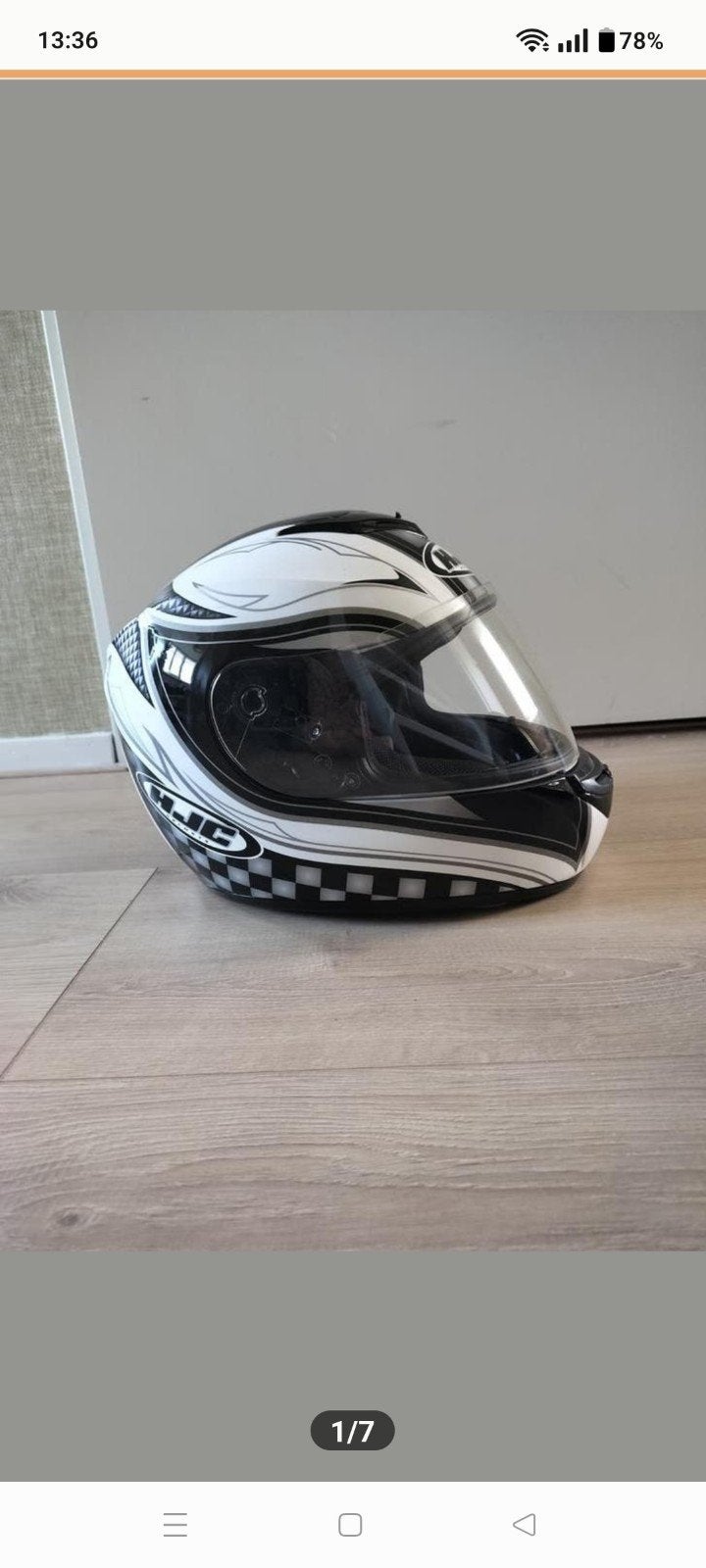 Mooie helm., Ophalen of Verzenden, Zo goed als nieuw, Overige typen, Overige merken