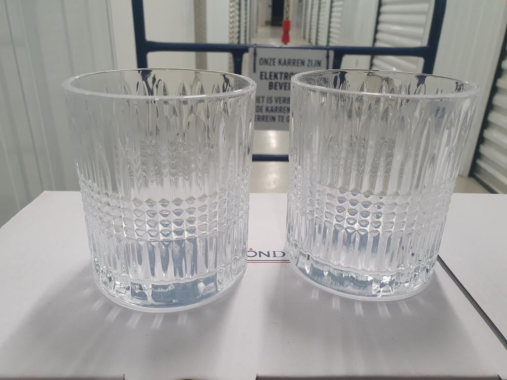 Whiskey glazen van glas in doos van 6 stuks, Ophalen, Nieuw, Overige typen